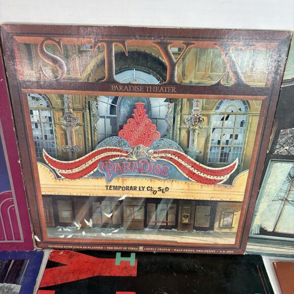 Vintage Vinyl Record Lot Of 9, Styx, Billy Joel, Corey Hart, Lionel Richie - Picture 8 of 16